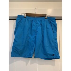 Kavu Swim Trunks‎ Mens XL Blue River Shorts 100% Nylon Lined ~ Baggies